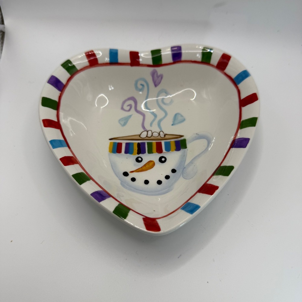 Hausenware Heart Bowl‎ Designed by Rense Lindgren Rainbow Christmas